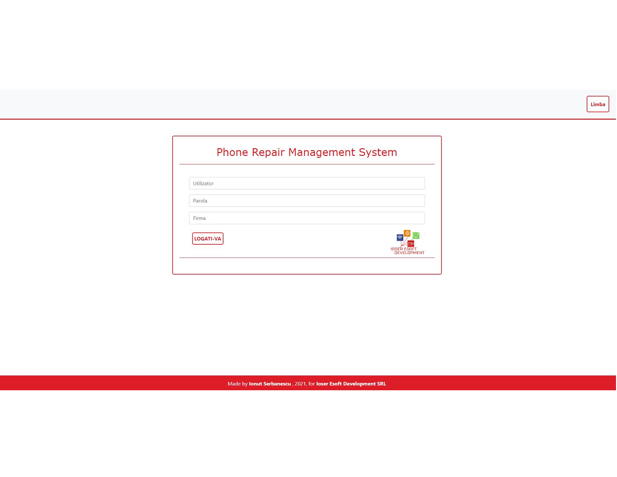 PRMS - Phone Repair Management System